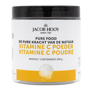 Jacob Hooy Pure Food Vitamine C Poeder 200GR