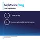 Shiepz Melatonine 3 mg Tabletten 30TB gebruikswijze