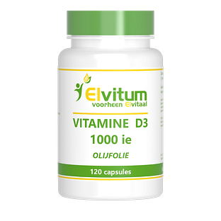 Elvitum Vitamine D3 1000 IE Capsules 120CP