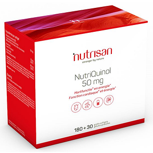 Nutrisan NutriQuinol 50mg Softgels 180+30 gratis 210SG Nutrisan NutriQuinol 50mg Softgels 180+30 gratis 210SG