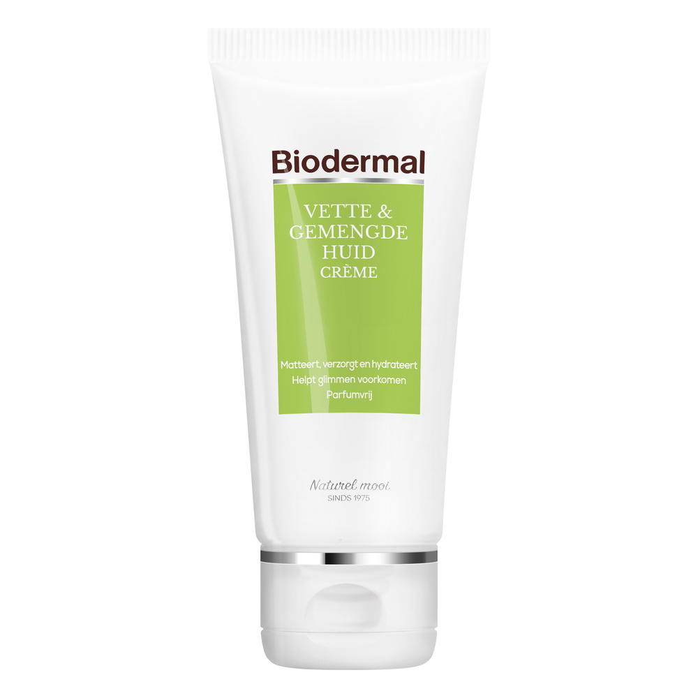 Biodermal Vette & Gemengde Huid Crème 50ML