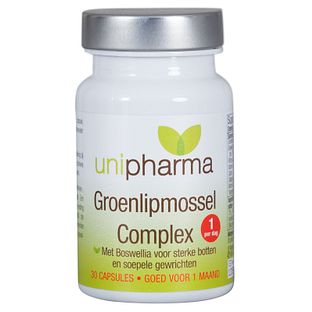 Unipharma Groenlipmossel Complex Capsules 30CP
