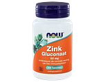 NOW Zink Gluconaat 50mg Tabletten 100ST