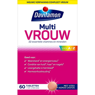 Davitamon Multi Vrouw Tabletten 60TB