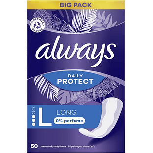 Always Daily Protect Inlegkruisjes Long 50ST