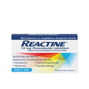 Reactine Cetirizine 10mg Tabletten 7TB