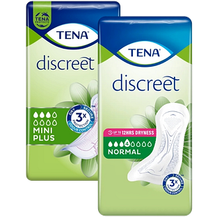 TENA Discreet Mini Plus + Normal Combiverpakking 24ST+16ST