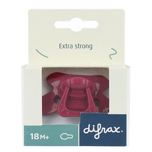 Difrax Fopspeen Natural 18+ Maanden Uni Wildberry 1ST