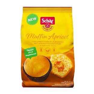 Schar Muffin Apricot 250GR Schar Muffin Apricot 250GR