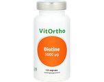 VitOrtho Biotine 5000µg Capsules 120VCP