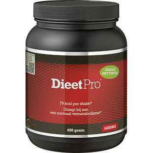 DieetPro Shake - Aardbei Met Stevia 400GR