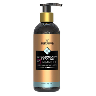 Sensuva Ultra-Stimulating & Cooling Insane Ice Personal Moisturizer 125ML