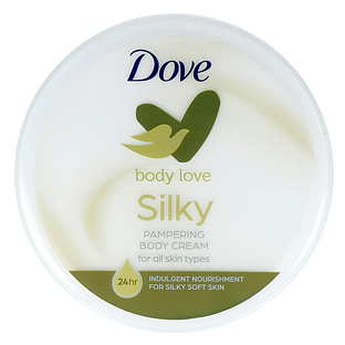 Dove Body Cream Silky 300ML Dove Body Cream Silky 300ML