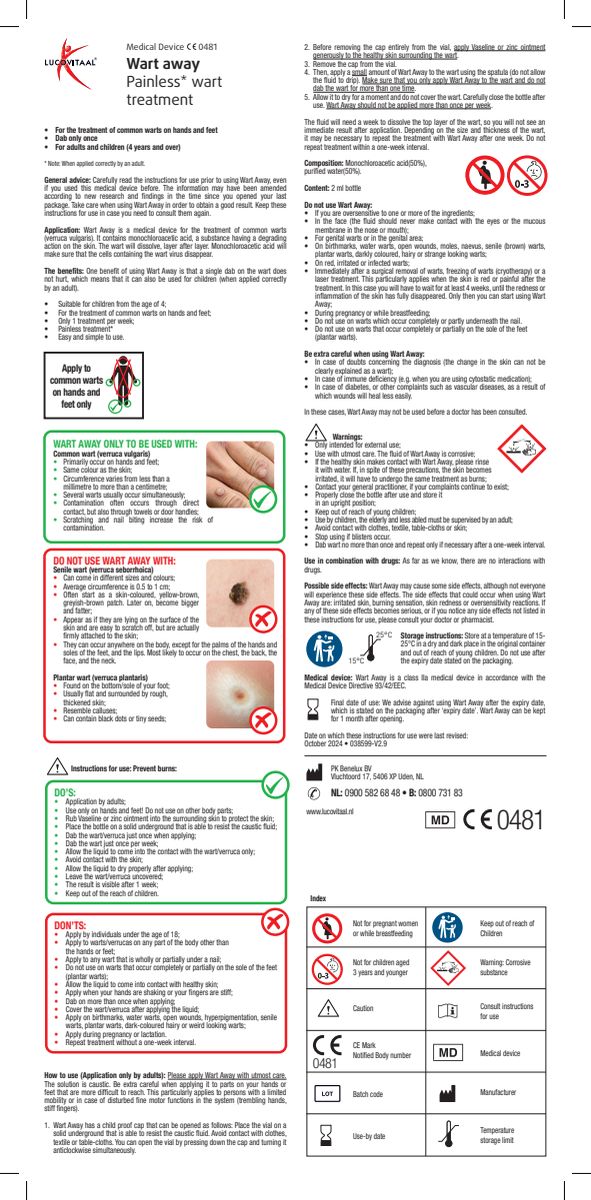 Wrat Weg Tinctuur afbeelding van document #2, leaflet