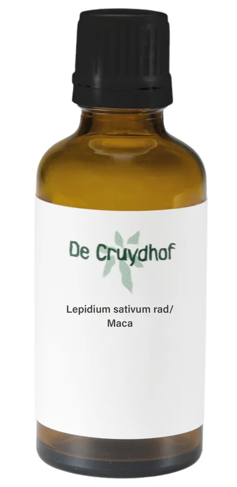 De Cruydhof Cruydhof Lepidium Sativum Rad/Maca Druppels 50ML