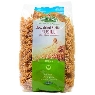 La Bio Idea Fusilli Volkoren 500GR La Bio Idea Fusilli Volkoren 500GR