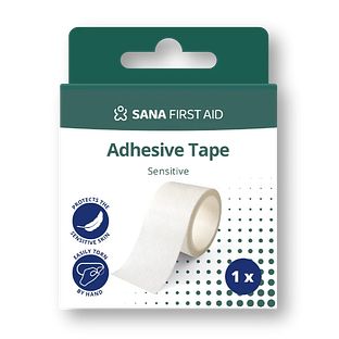 Sana First Aid Sensitive Tape Zelfklevend 1ST