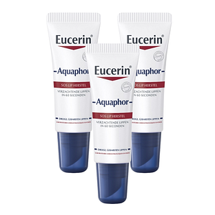 Eucerin Aquaphor SOS Lip Balm Multiverpakking 3x10ML