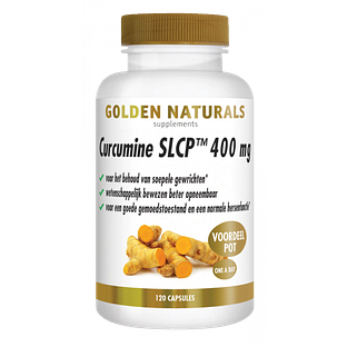 Golden Naturals Curcumine SLCP 400mg Capsules 120VCP