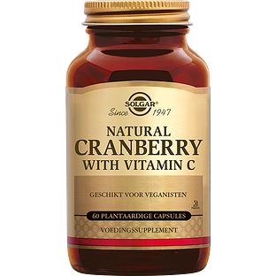 Solgar Cranberry met Vitamine C Capsules 60VCP
