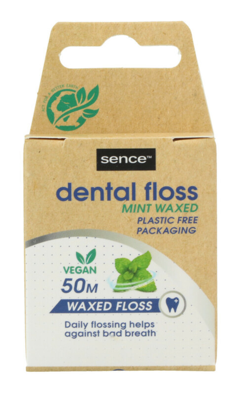 SenceFresh Freshmint Flosdraad Vegan 50M