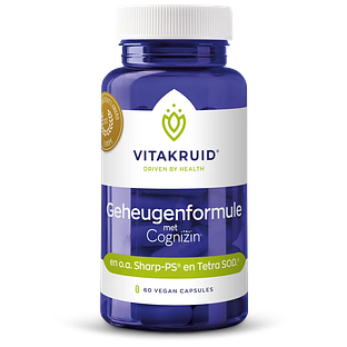Vitakruid Geheugenformule met Cognizin oa Sharp-PS en Tetra SOD 60VCP