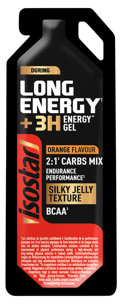 Isostar Long Energy +3H Booster Gel Orange 40GR
