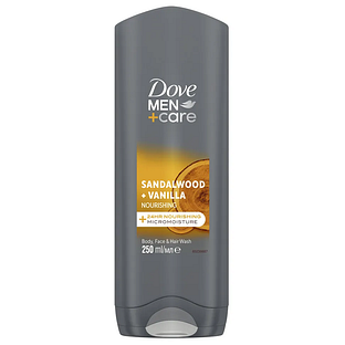 Dove Men +Care Sandalwood Vanilla Body Face & Hair Wash 400ML