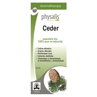 Physalis Aromatherapie Ceder 10ML Physalis Aromatherapie Ceder 10ML