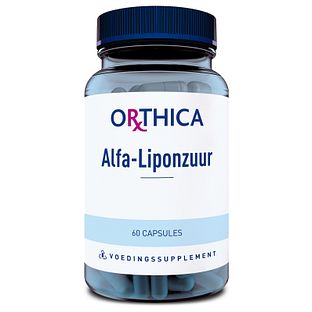 Orthica Alfa-Liponzuur Capsules 60CP Orthica Alfa-Liponzuur Capsules 60CP