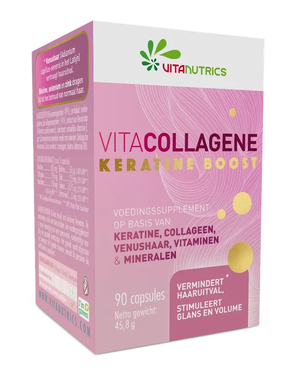 Vitanutrics Vitacollagene Keratine Boost Capsules 90CP