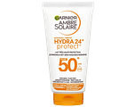 Garnier Ambre Solaire Hydra 24h Protect SPF50+ Zonnemelk 50ML Garnier Ambre Solaire Hydra 24h Protect SPF50+ Zonnemelk 50ML