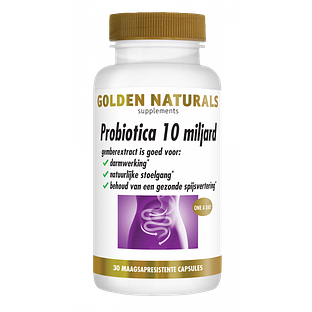 Golden Naturals Biotica 10 Miljard Capsules 30VCP