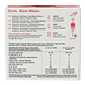 Waterdrop Flair Microdrink Vitamin Hydration Cubes 12ST Achterkant verpakking