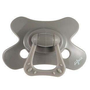 Difrax Fopspeen Dental 6+ Maanden - Pure Clay 1ST