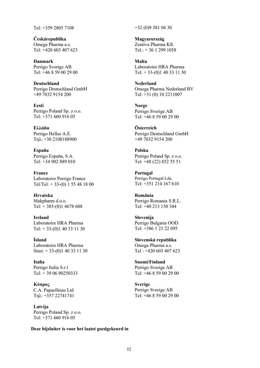 Noodanticonceptie Tablet afbeelding van document #52, leaflet