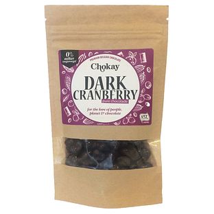 Chokay Dark Cranberry Pure Chocolade 110GR