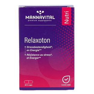 MannaVital Relaxoton Capsules 60VCP MannaVital Relaxoton Capsules 60VCP