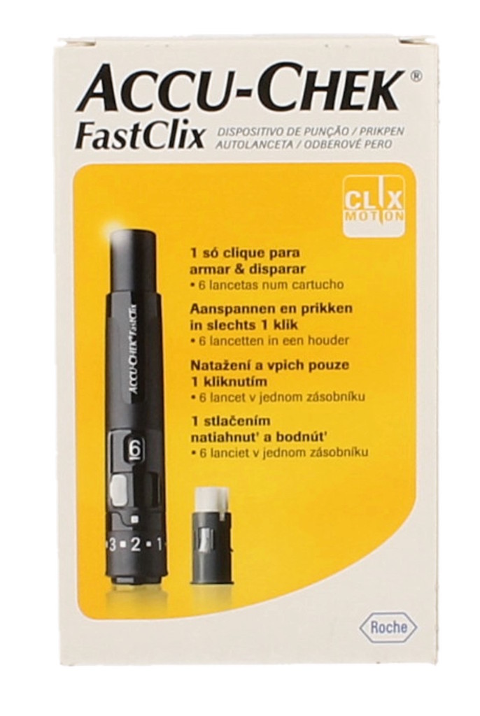 Roche Accu Chek Fastclix Prikpen afbeelding 1