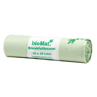 Biomat Composteerbare Afvalzakken 30L 10ST Biomat Composteerbare Afvalzakken 30L 10ST