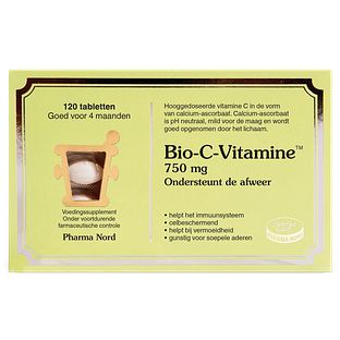 Pharma Nord Bio-C-Vitamine Tabletten 120TB Pharma Nord Bio-C-Vitamine Tabletten 120TB