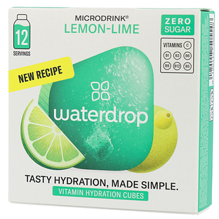 Waterdrop Microdrink Lemon-Lime Vitamin Hydration Cubes 12ST