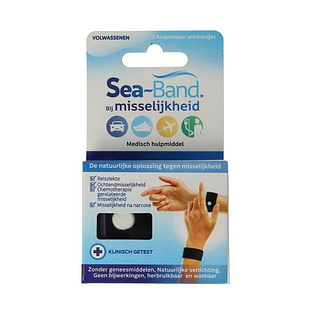Sea Band Bij Misselijkheid Volwassenen 2ST Sea Band Bij Misselijkheid Volwassenen 2ST
