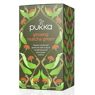 Pukka Ginseng Matcha Green Thee 20ZK Pukka Ginseng Matcha Green Thee 20ZK