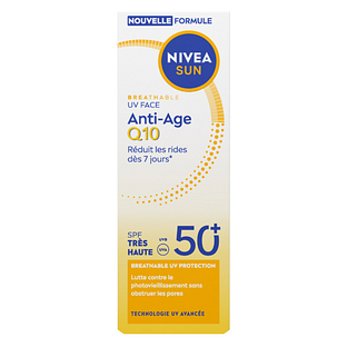 Nivea Sun Breathable UV Face Anti-Age Q10 SPF50+ 40ML