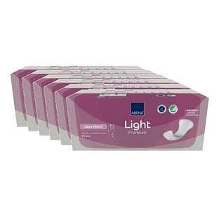 ABENA Light Premium Ultra Mini 0 Inlegverband - Multiverpakking 6x24ST