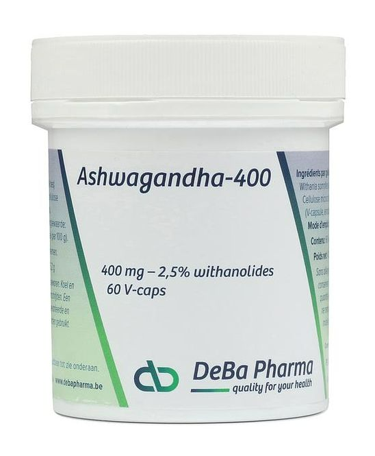 DeBa Pharma Ashwagandha-400 Capsules 60VCP
