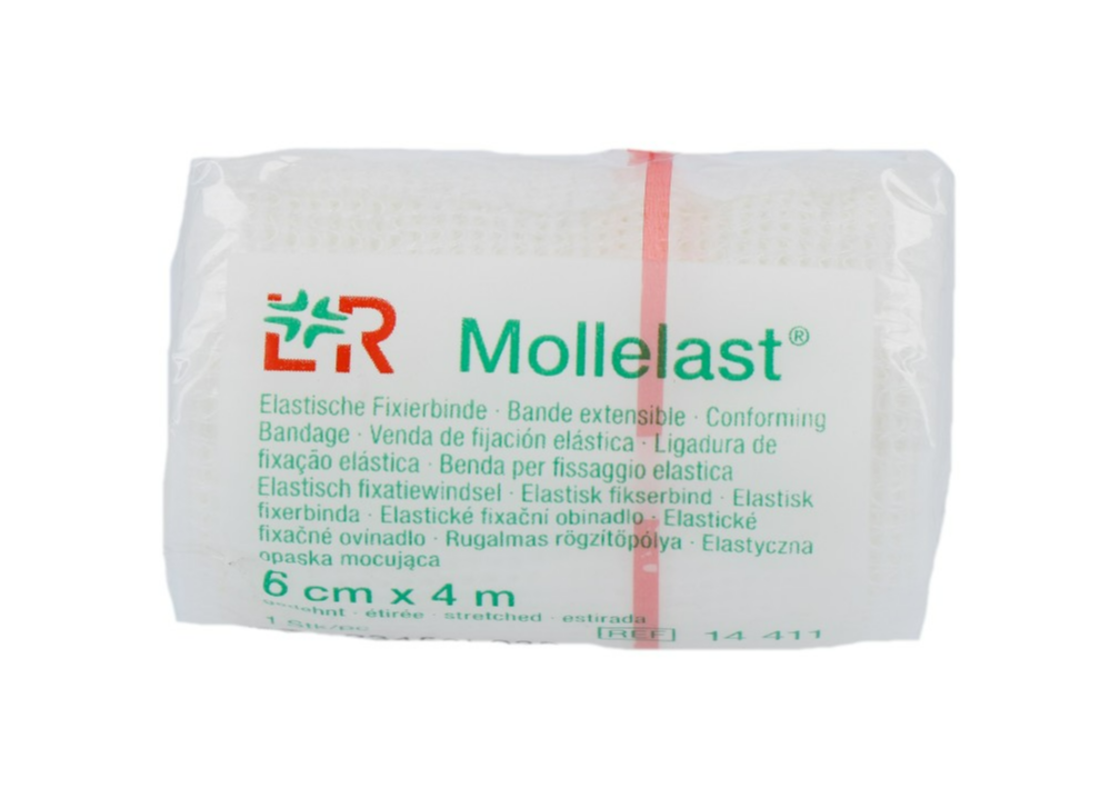 Lohmann & Rauscher Mollelast Fixatiewindsel 6cm x 4m afbeelding 1