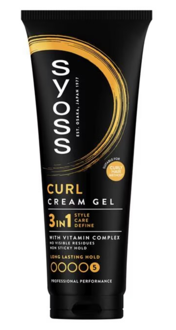 Syoss Curl 3in1 Cream Gel Hold 5