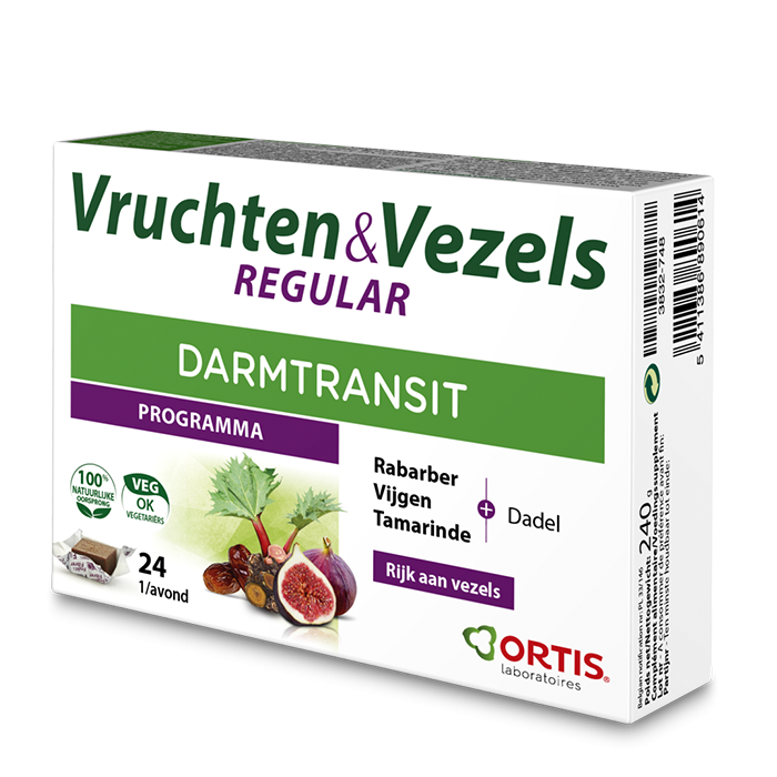Ortis Vruchten & Vezels Regular Darmtransit Blokjes